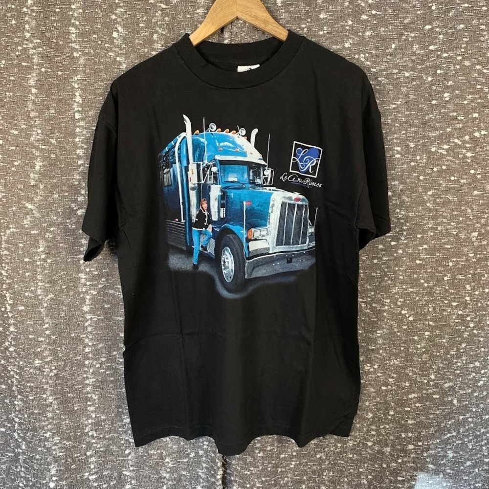 Rare 90s LeAnn Rimes Country Music Tour Truck Graphic Tee XL USA Made Cronies